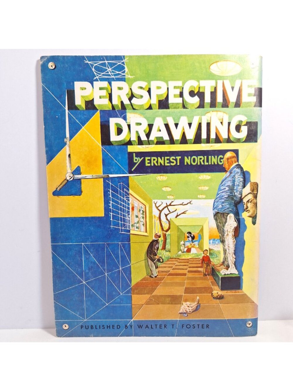 Perspective Drawing Ernest Norling Walter Foster Art Book Vintage - Picture 2 of 9